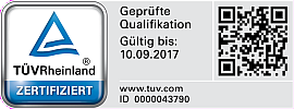 Link zum TÜV PersZert